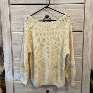 White sweater